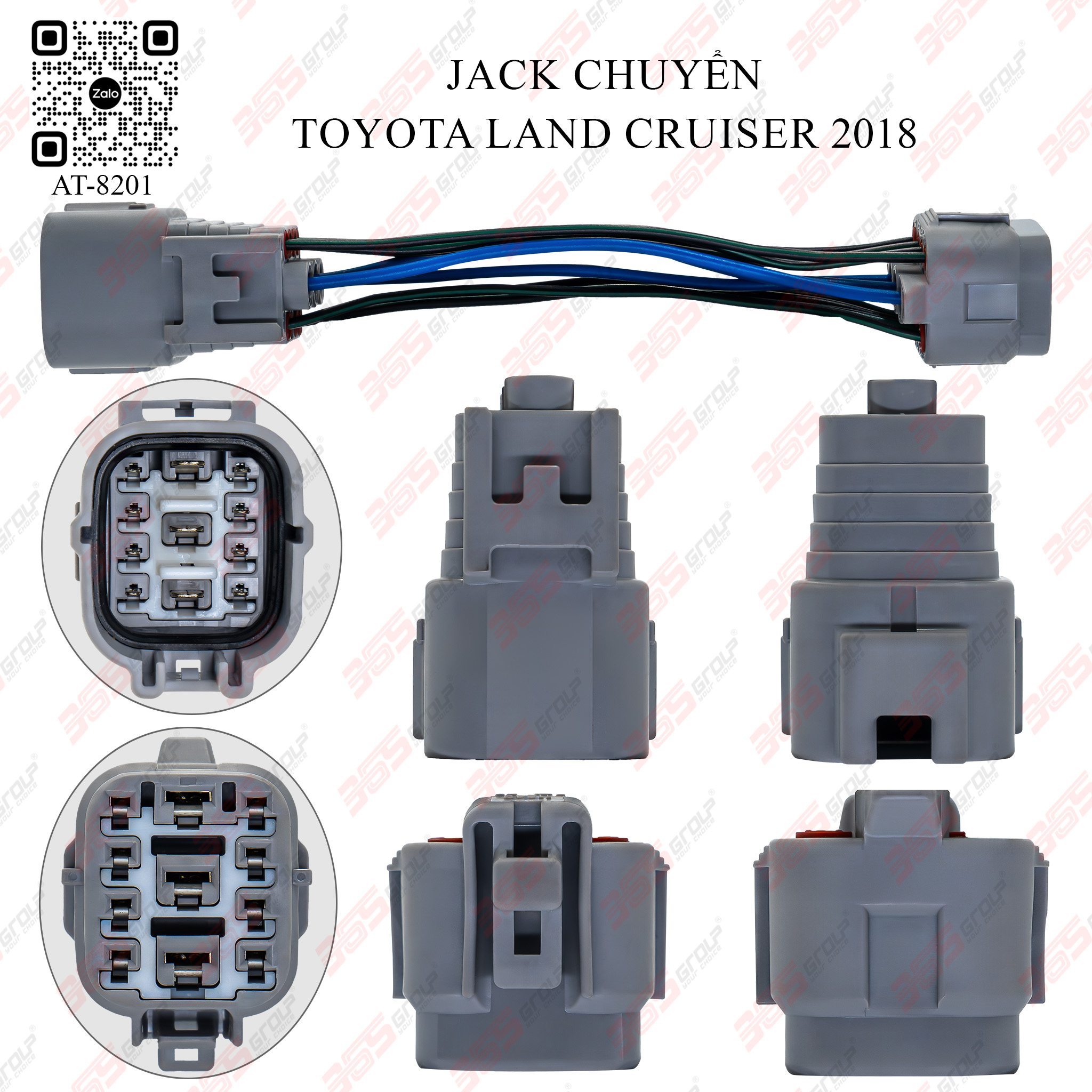 JACK CHUYỂN TOYOTA LAND CRUISER 2018